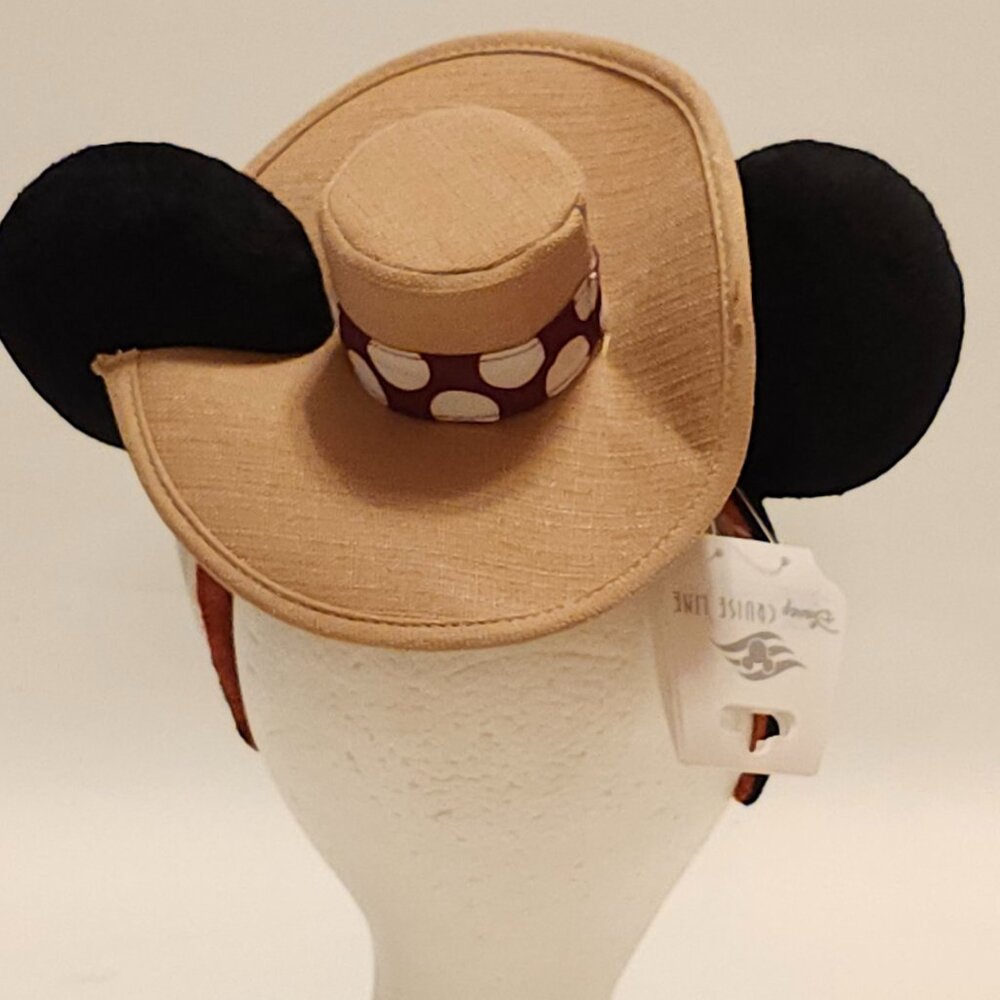 RARE Disney Cruise Line Voyager Minnie Ears BNWT